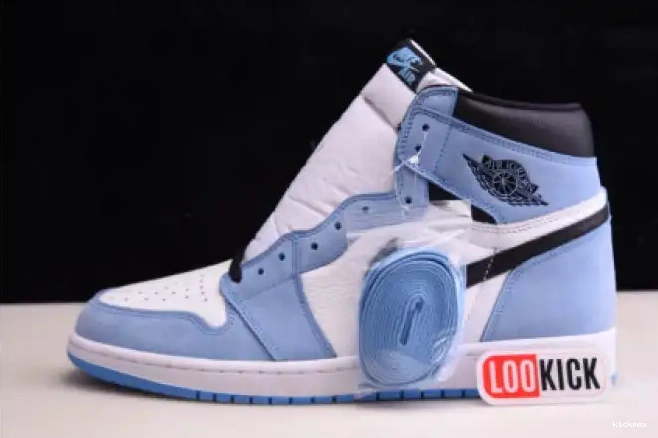 Rep BLACK RETRO AIR 555088-134 WHITE 1 HIGH JORDAN UNIVERSITY BLUE 0604